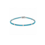 Load image into Gallery viewer, Turquoise Tennis Bracelet
