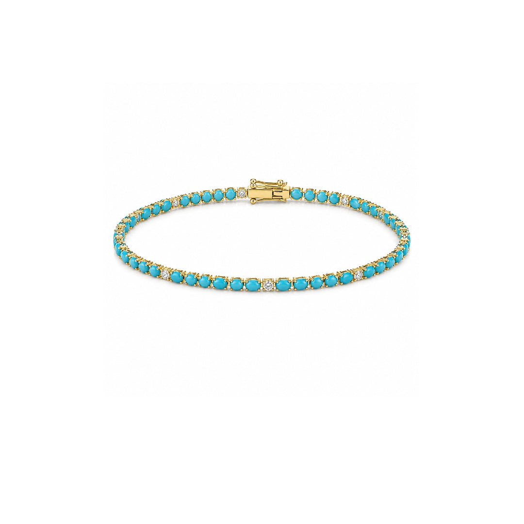 Turquoise Tennis Bracelet