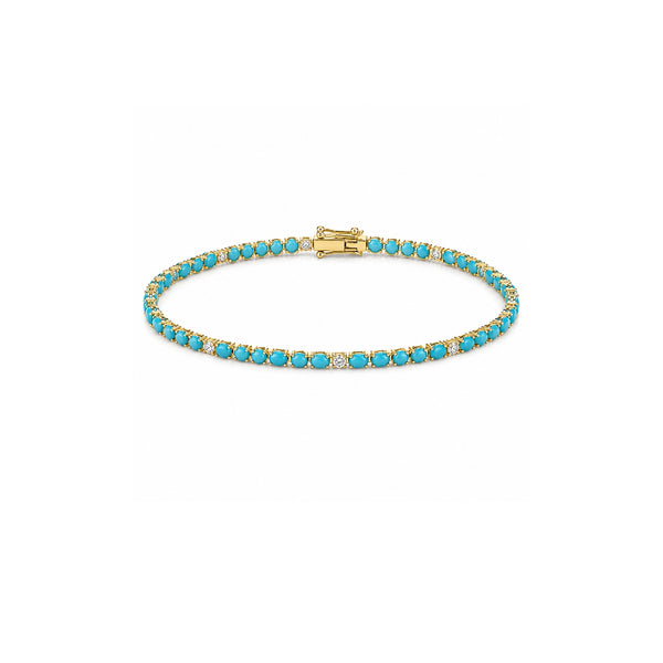 Turquoise Tennis Bracelet