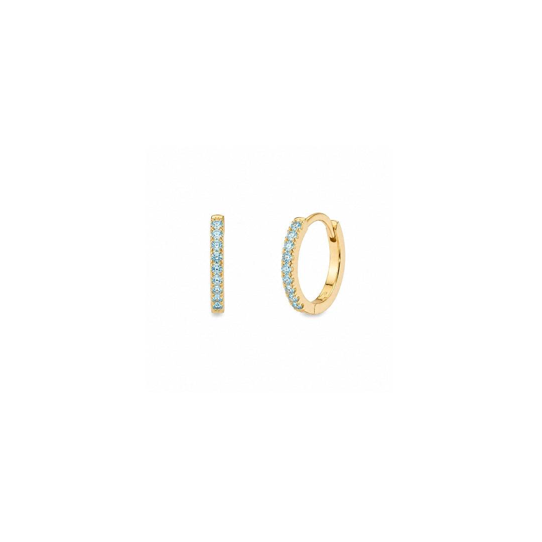 Gemstone Piercing/Earring Huggies