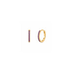 Load image into Gallery viewer, Gemstone Piercing/Earring Huggies
