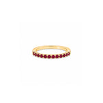 Load image into Gallery viewer, Gemstone Half Eternity Ring
