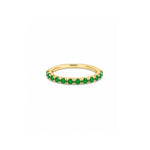 Load image into Gallery viewer, Gemstone Half Eternity Ring
