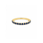 Load image into Gallery viewer, Gemstone Half Eternity Ring
