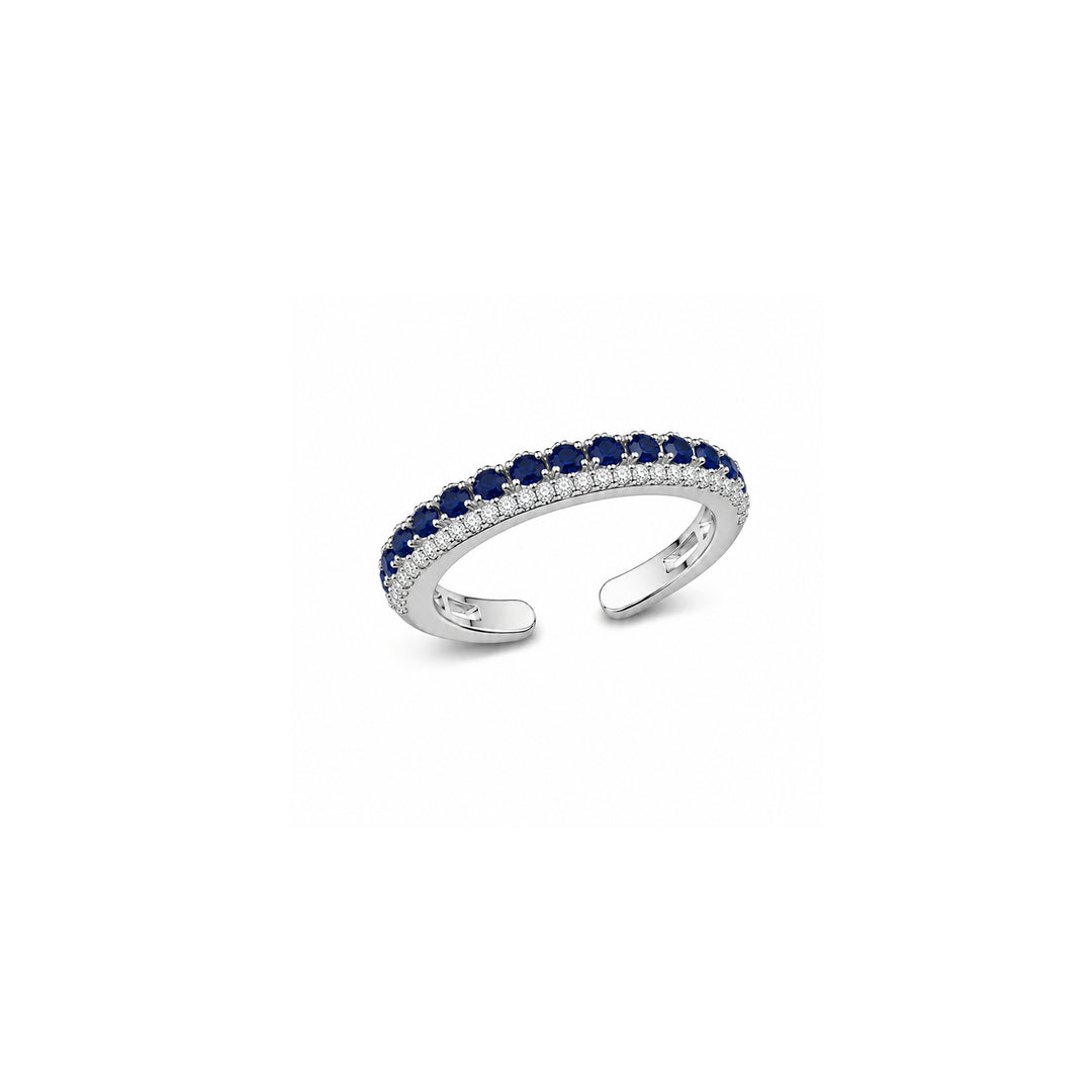 Gemstone & Diamond Earcuff