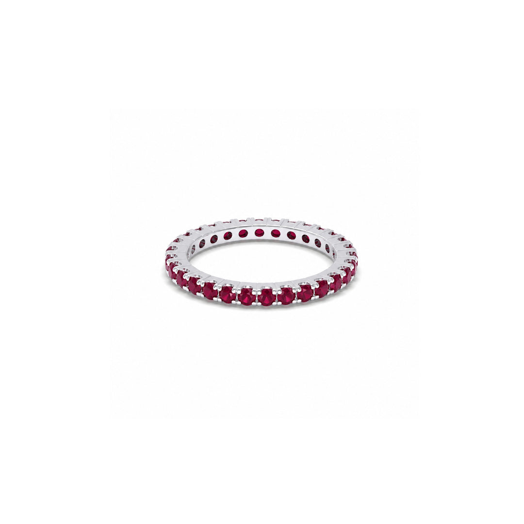 Gemstone Full Eternity Ring