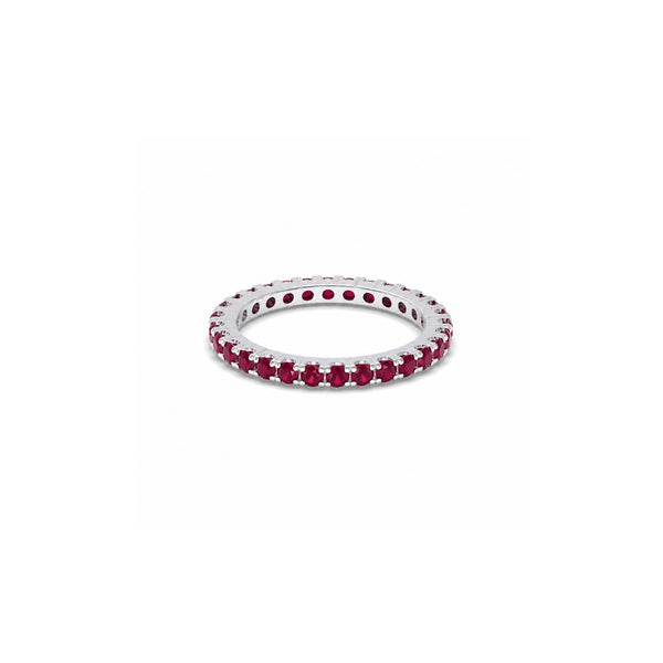 Gemstone Full Eternity Ring
