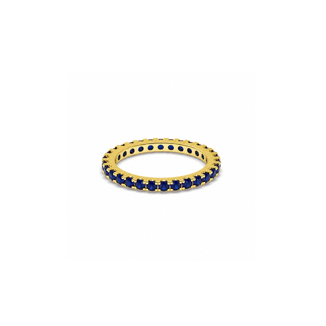 Gemstone Full Eternity Ring