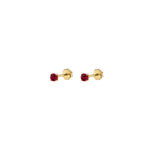 Load image into Gallery viewer, Small Gemstone Stud Piercing/Earrings
