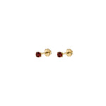Load image into Gallery viewer, Small Gemstone Stud Piercing/Earrings
