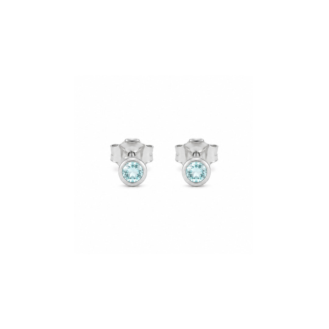 Gemstone Bezel Piercing/Earrings