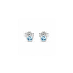 Load image into Gallery viewer, Gemstone Bezel Piercing/Earrings
