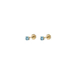 Load image into Gallery viewer, Small Gemstone Stud Piercing/Earrings
