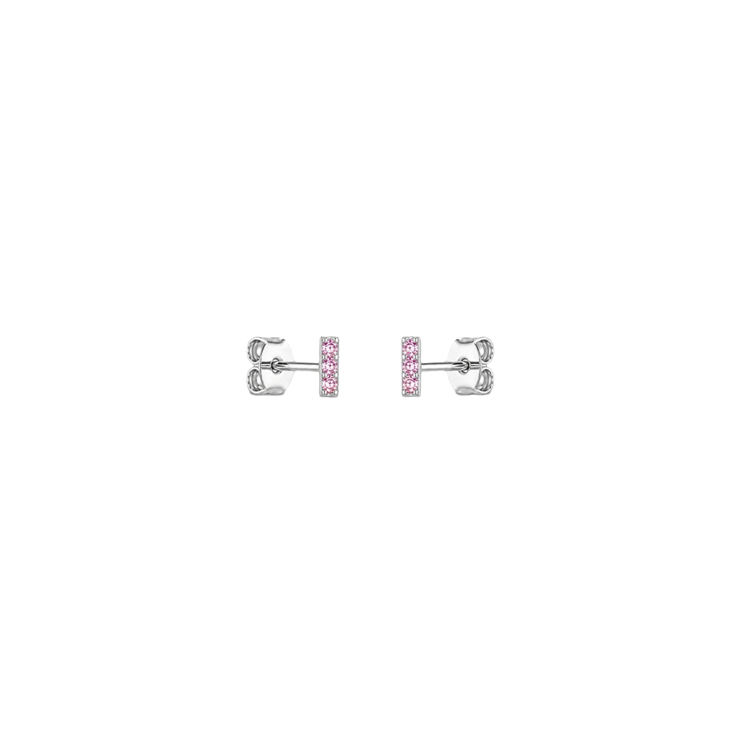Pink Sapphire Piercing/Earrings