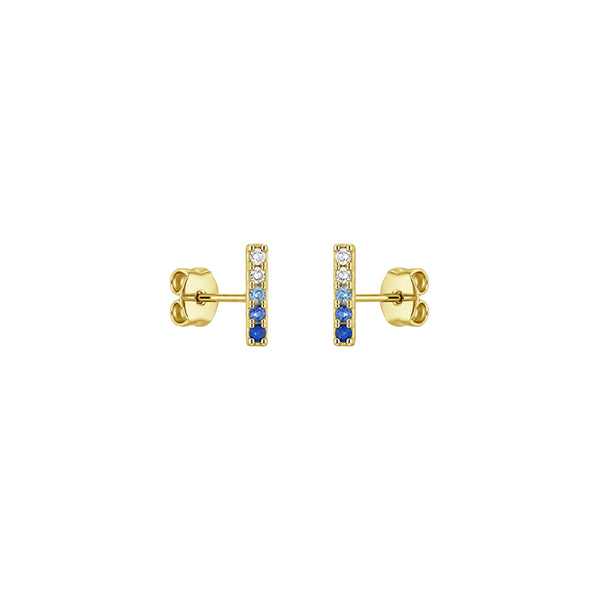 Gemstone Line Piercing/Earrings