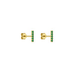 Load image into Gallery viewer, Gemstone Line Piercing/Earrings
