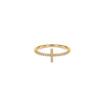 Load image into Gallery viewer, Diamond Cross Ring
