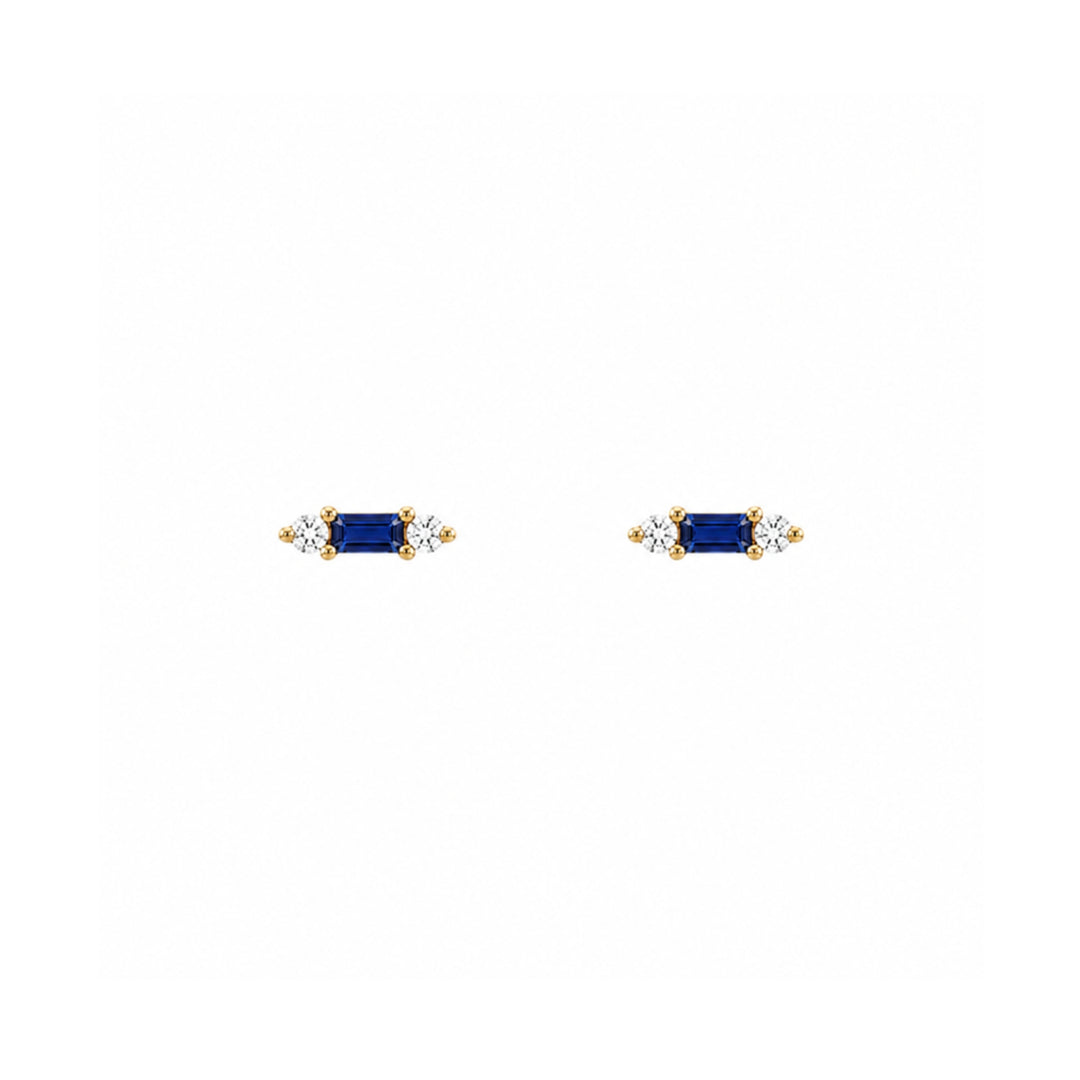 Gemstone & Diamond Candy Piercing/Earrings
