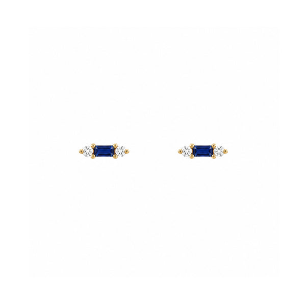 Gemstone & Diamond Candy Piercing/Earrings