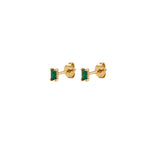 Load image into Gallery viewer, Mini Emerald Piercing/Earring
