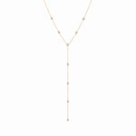 Load image into Gallery viewer, Diamond Lariat Necklace
