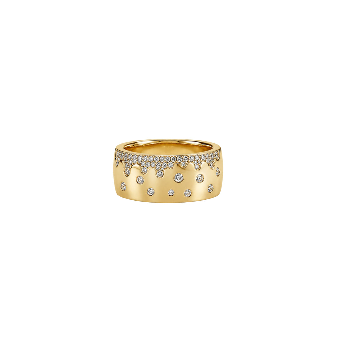Scattered Diamond Ring