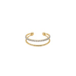 Load image into Gallery viewer, Double Line Earcuff
