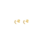 Load image into Gallery viewer, Petite Moon Piercing/Earring
