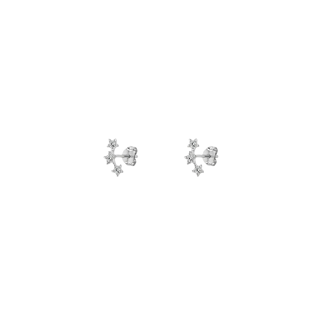 Diamond Star Trio Piercing/Earrings