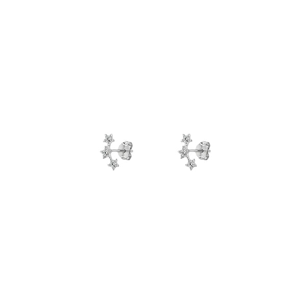 Diamond Star Trio Piercing/Earrings