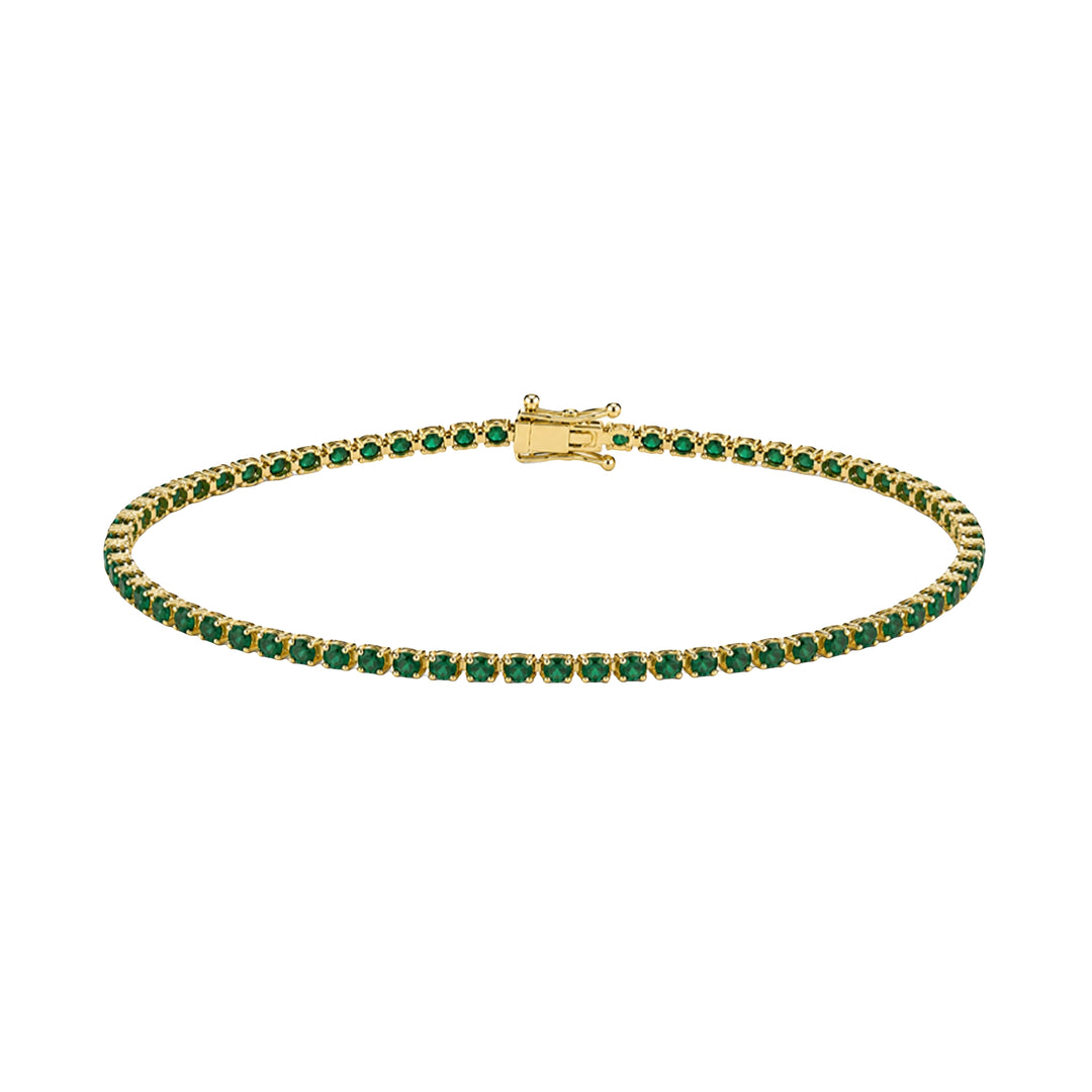 Emerald Tennis Bracelet
