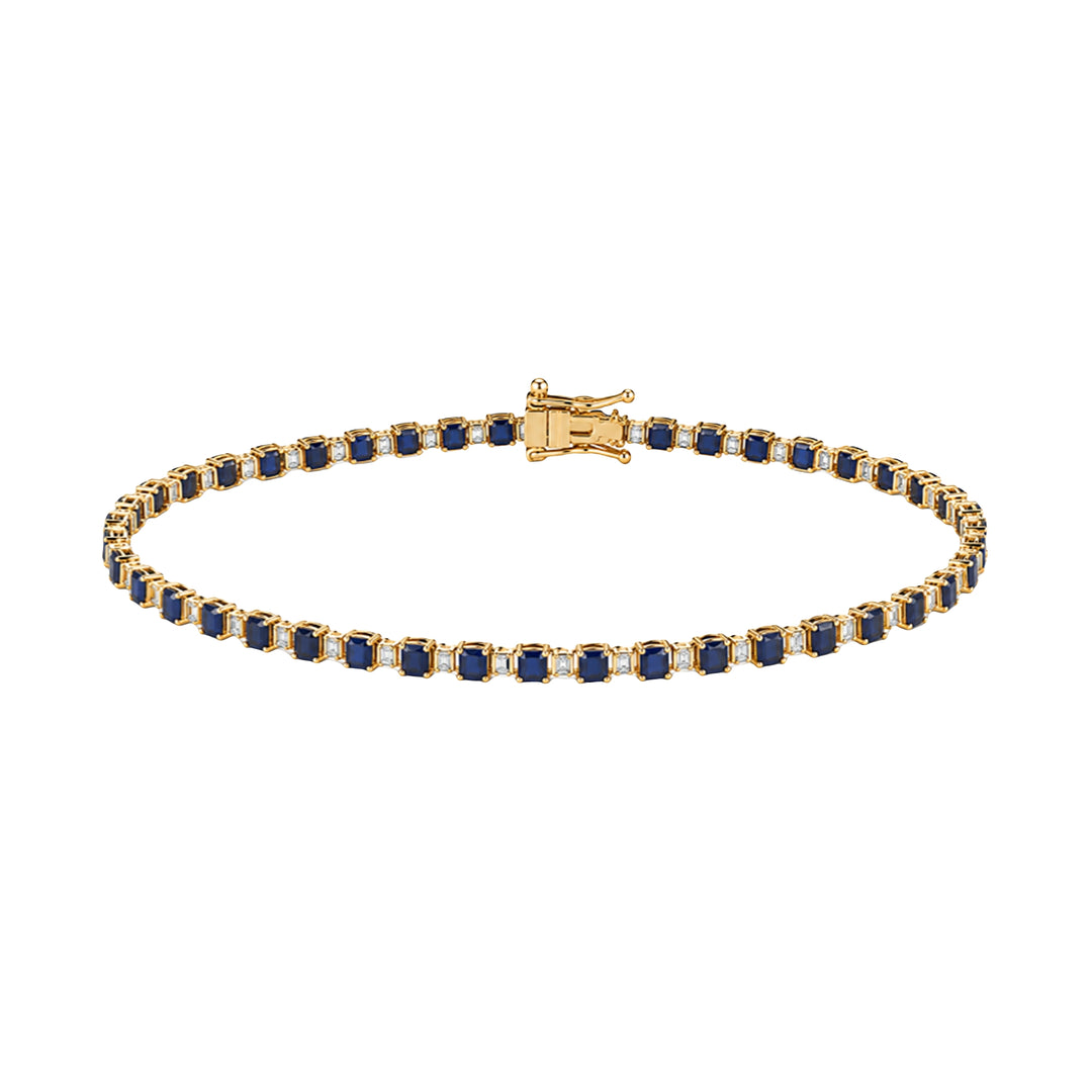 Sapphire & Diamond Bracelet