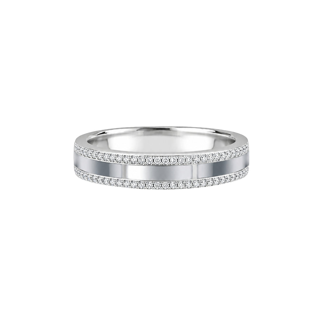 Diamond Cigar Ring