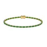 Load image into Gallery viewer, Emerald &amp; Diamond Bracelet
