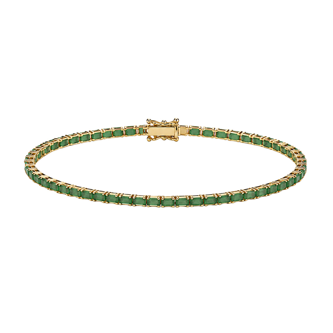 Emerald Tennis Bracelet