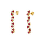 Load image into Gallery viewer, Ruby Imperial Earrings
