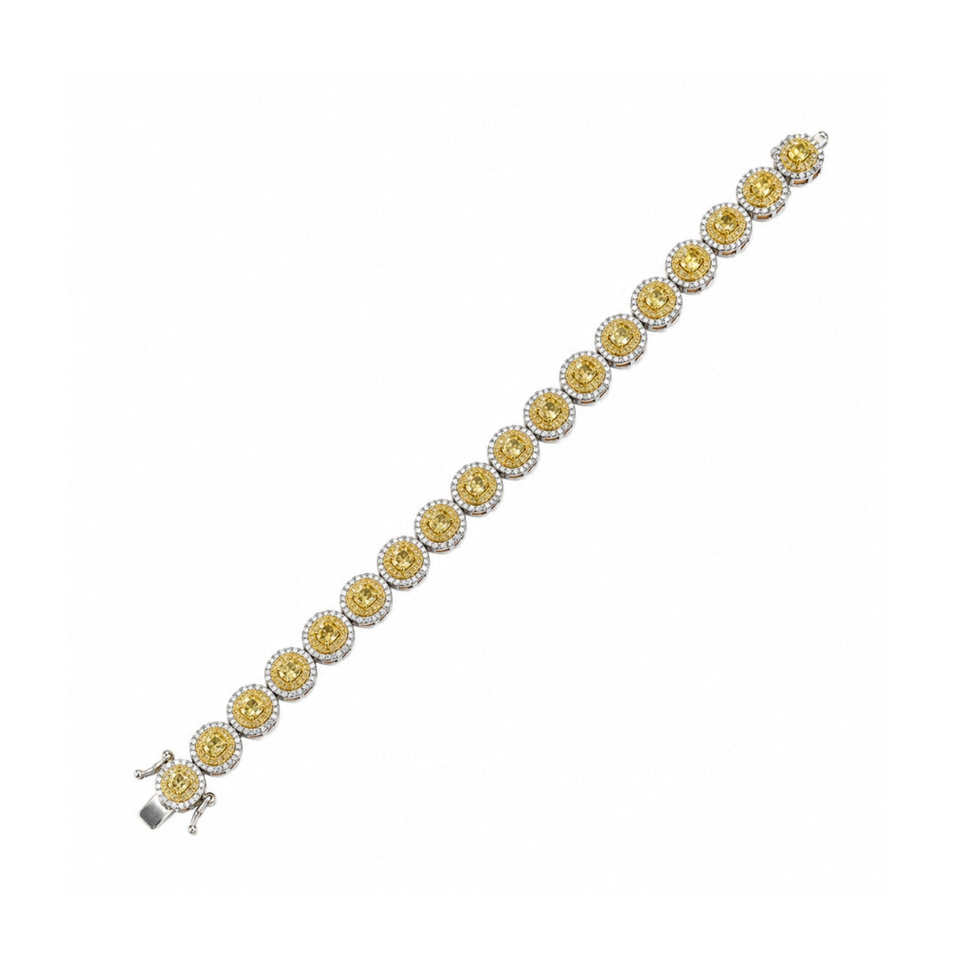 Yellow Diamond Bracelet