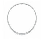 Load image into Gallery viewer, Graduated Lab Diamond Tennis Necklace
