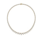 Load image into Gallery viewer, Graduated Lab Diamond Tennis Necklace
