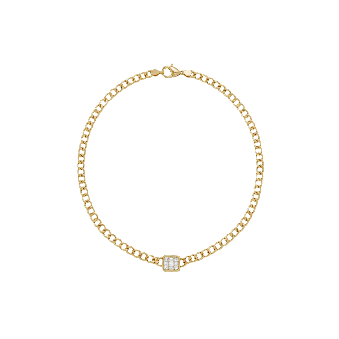 Cuban Chain Diamond Necklace
