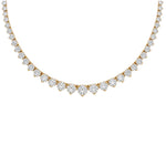 Load image into Gallery viewer, Graduated Lab Diamond Tennis Necklace
