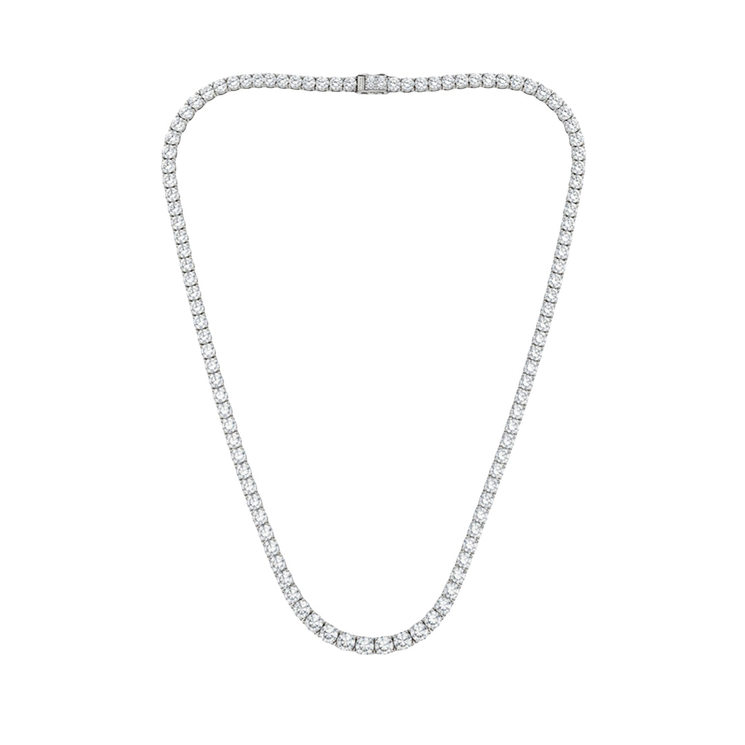 Lab Diamond Tennis Necklace