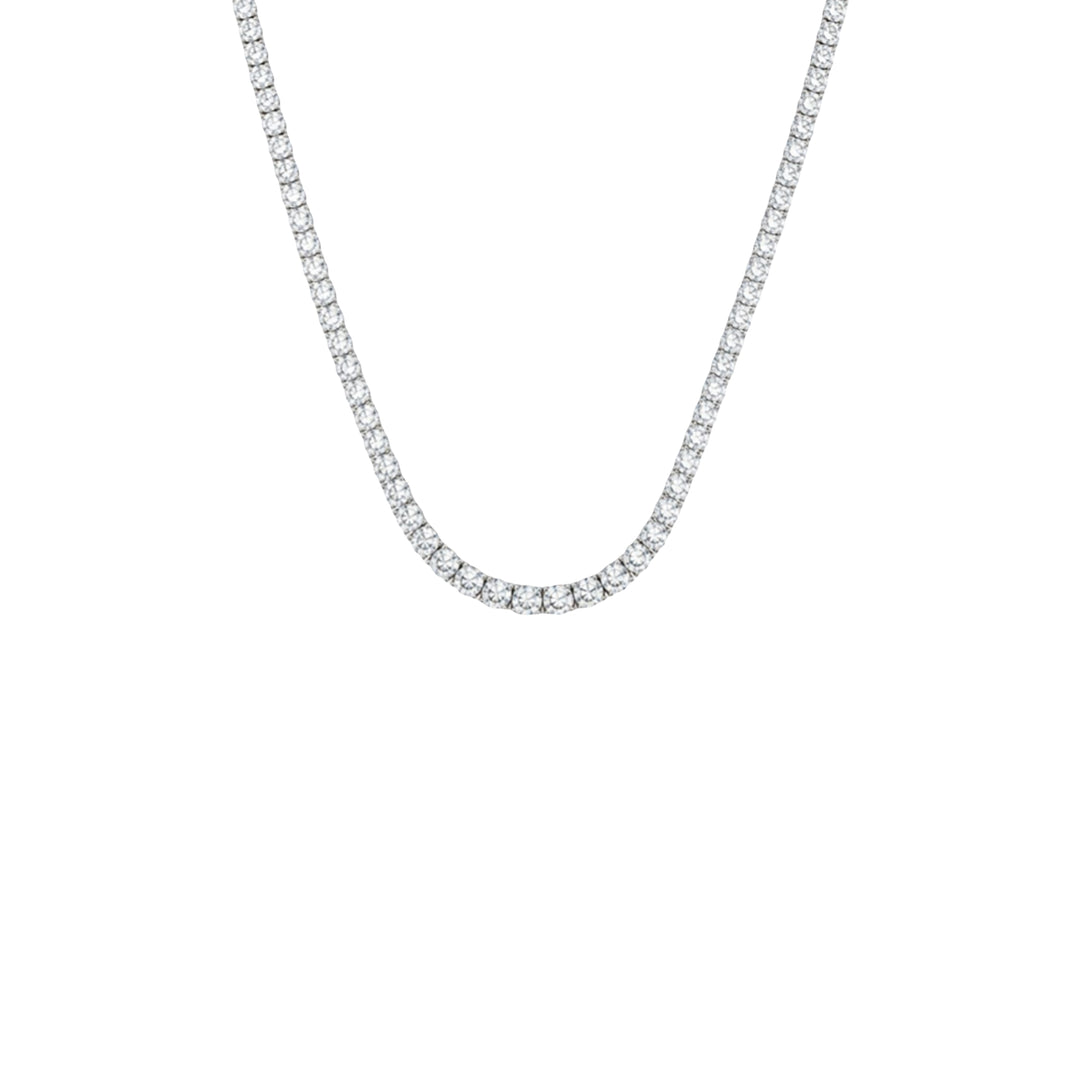 Lab Diamond Tennis Necklace
