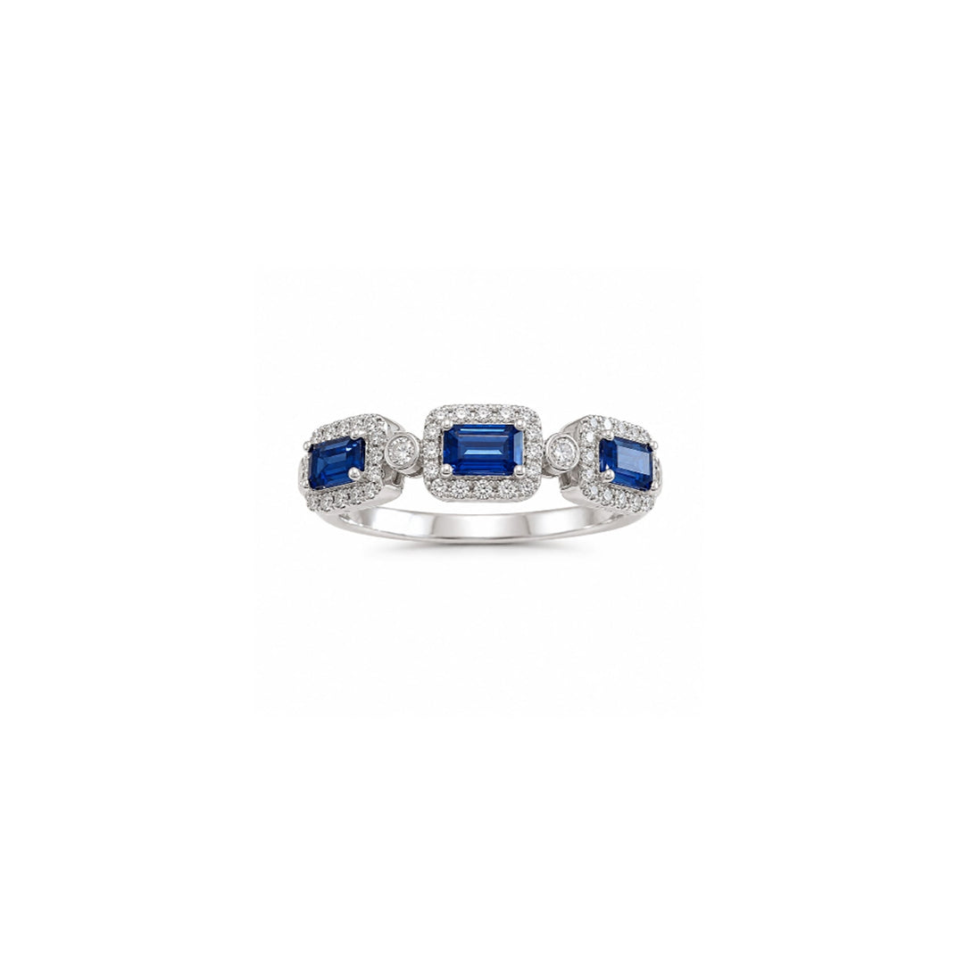 Movement Gemstone Ring
