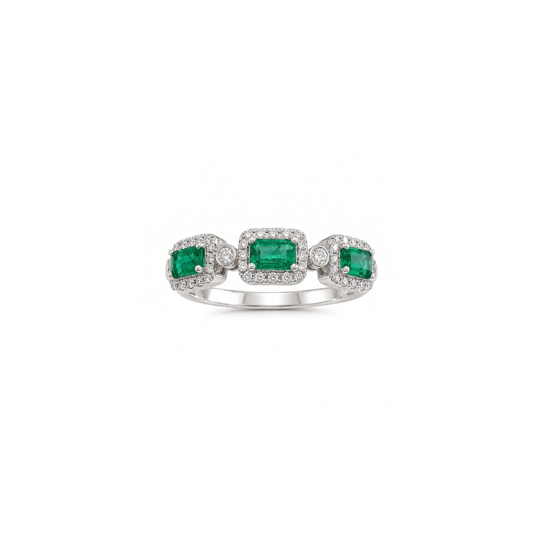 Movement Gemstone Ring