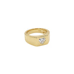 Load image into Gallery viewer, Heart Diamond Pinky Ring
