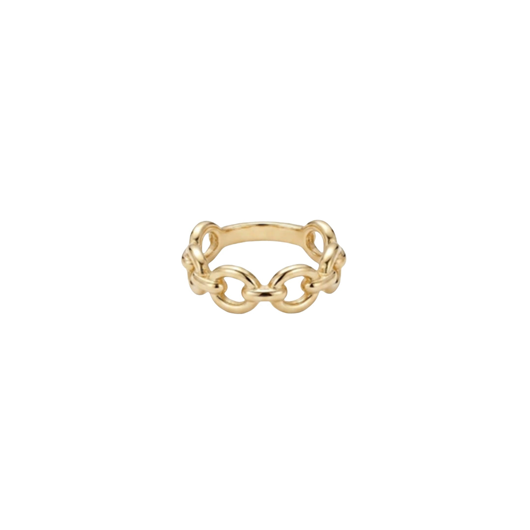 Gold Link Ring
