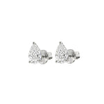 Load image into Gallery viewer, Pear Shape Lab Diamond Studs
