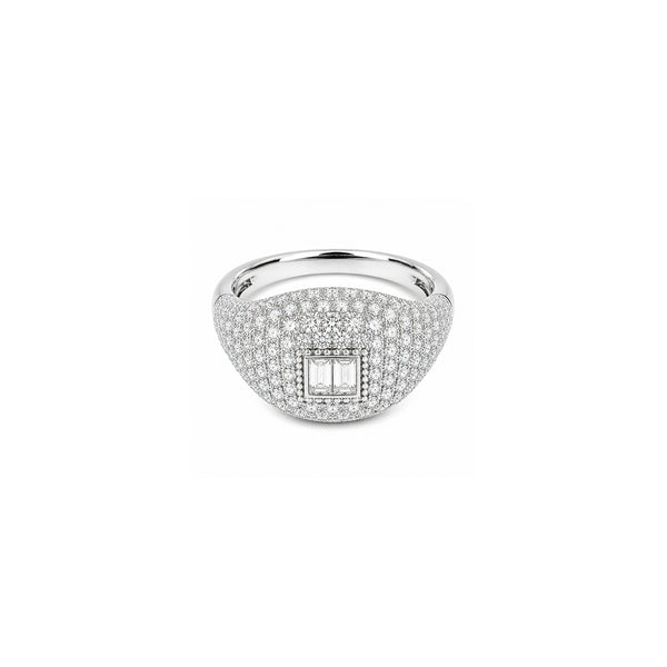 Diamond Signet Ring