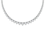Load image into Gallery viewer, Graduated Lab Diamond Tennis Necklace

